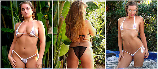 Brazilian Skimpy See Through Bikini